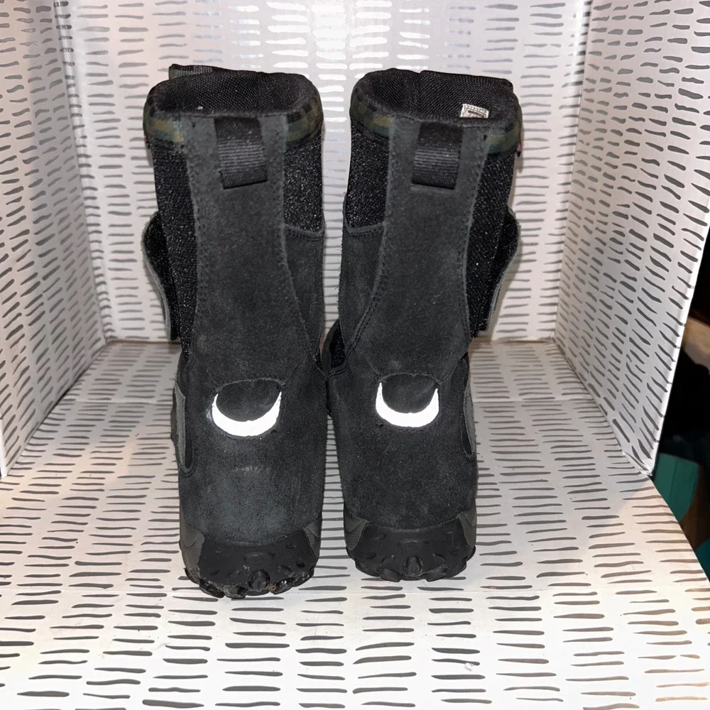 Merrell Ember Waterproof Kids Black Snow Boots Polartec Youth 5.5 86155‎